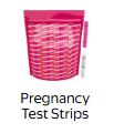 pregnancy test strips