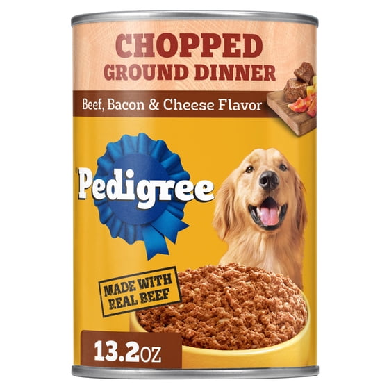Beef wet dog food