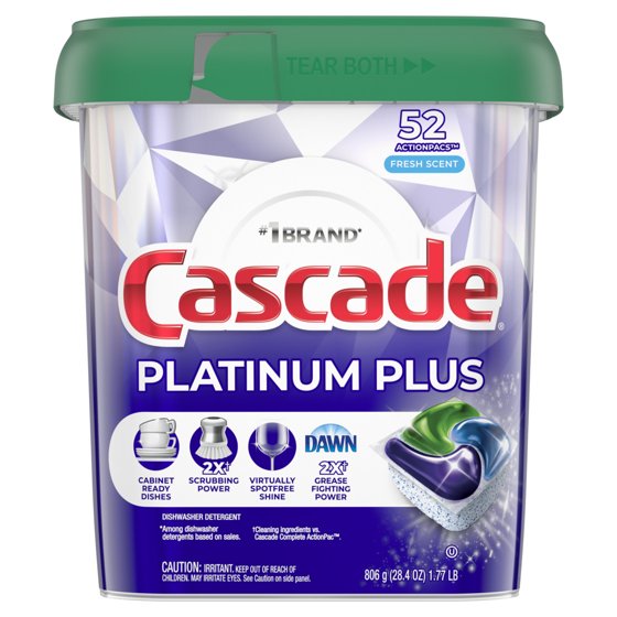 Cascade Dishwasher Pods