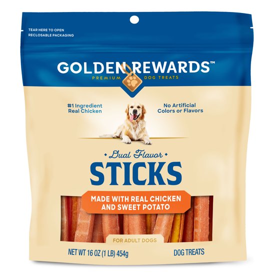 Golden Rewards dog treats