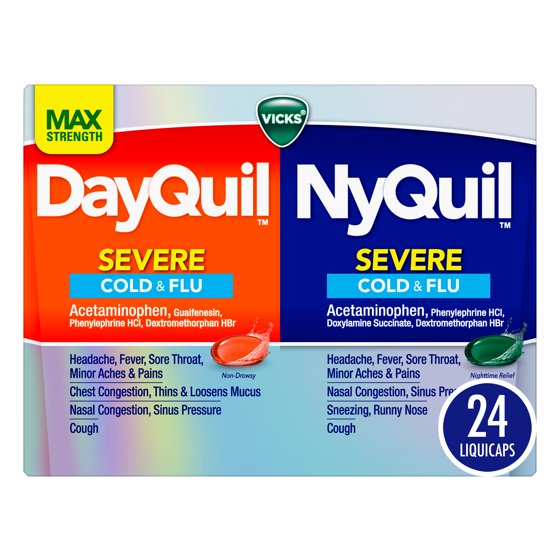 Dayquil and Nyquil