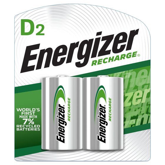 D rechargeable batteries