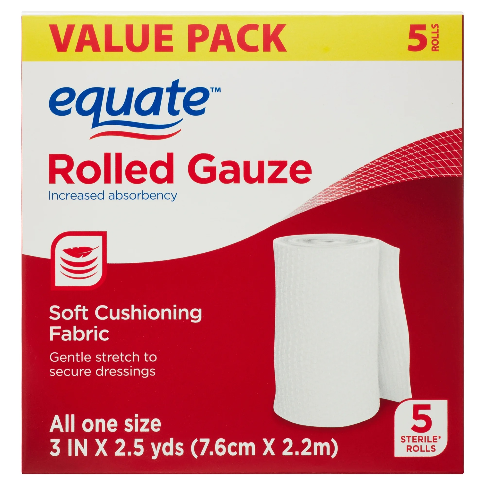 Equate gauze & pads