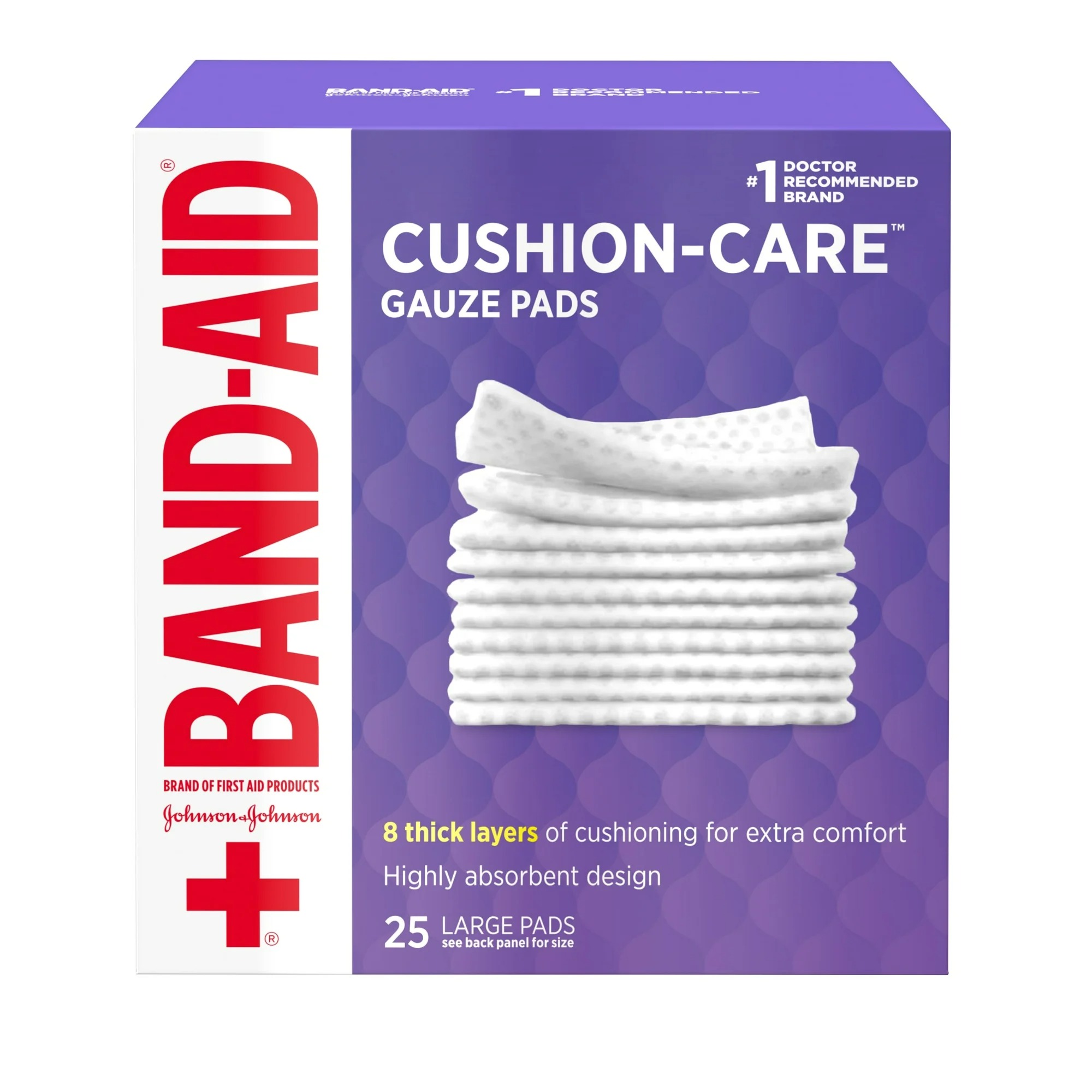 BAND-AID gauze & pads