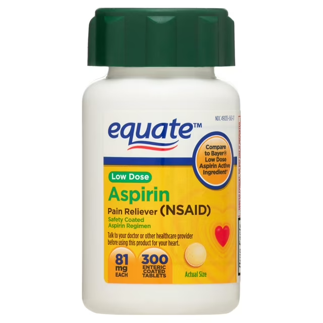 Low dose (baby) aspirin