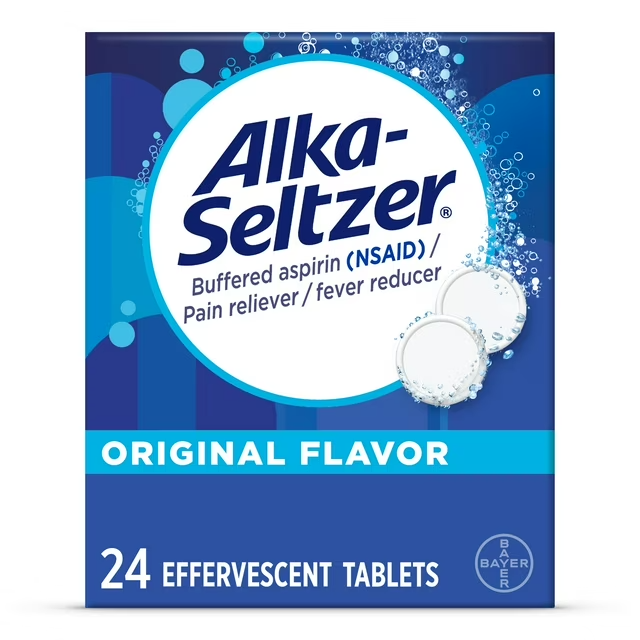 Alka-Seltzer with aspirin