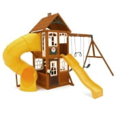 Wooden swing sets