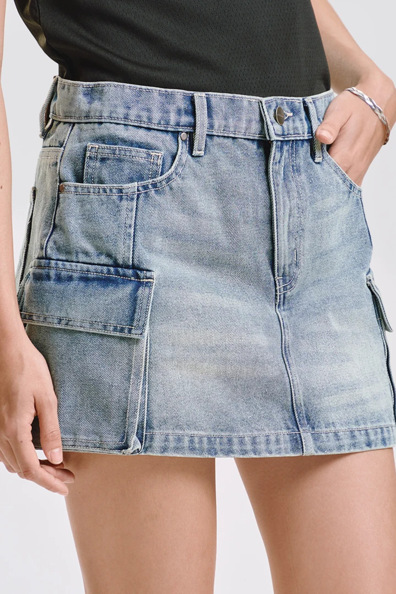 Denim Skirts