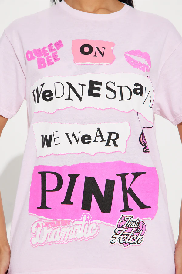 On Wednesdays We Wear Pink Tee