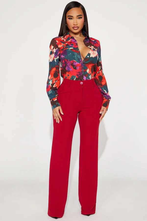 Heidi Wide Leg Trouser Pant
