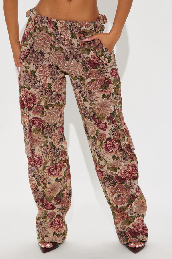 Expensive Taste Jacquard Cargo Pant