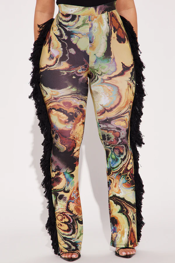 All At Once Fringe Flare Pant