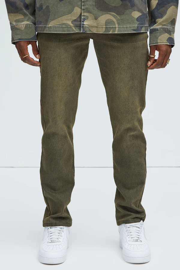 Cornell Slim Jeans - Green