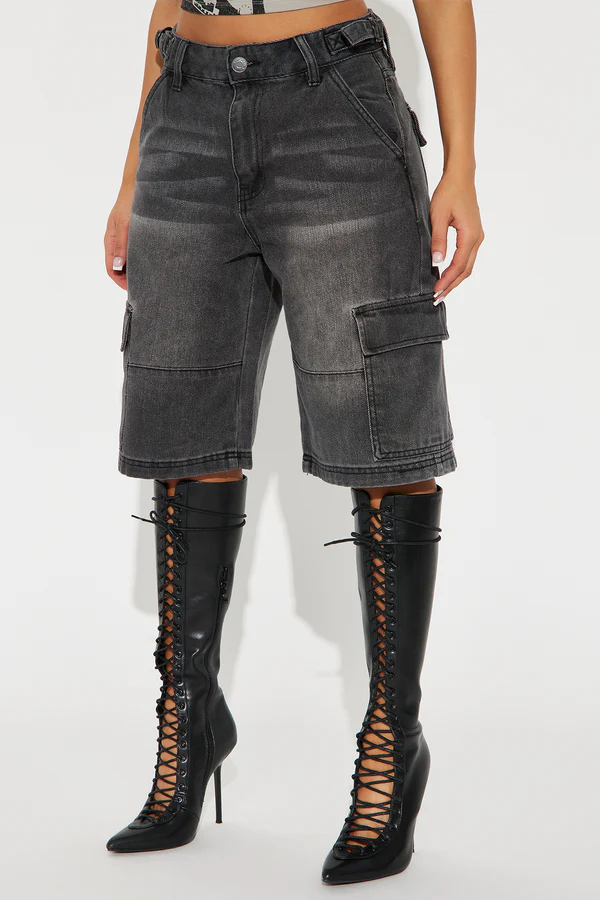 Hackney Cargo Denim Jorts