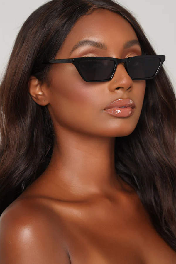 The Whiskers Sunglasses - Black