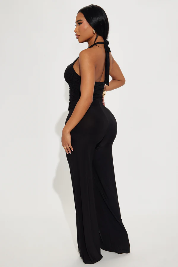 Purest of Hearts Jumpsuit - Black