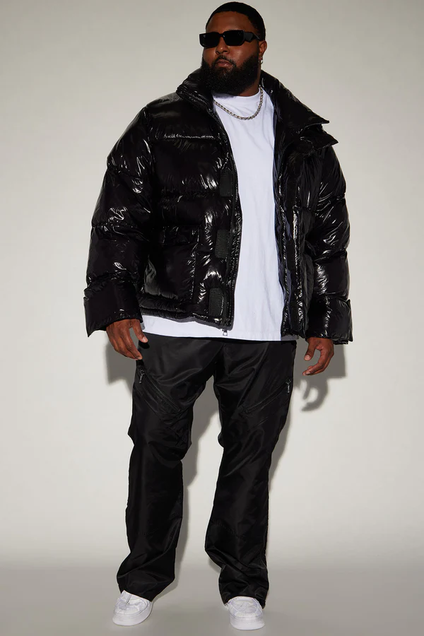 Mason Puffer Jacket - Black