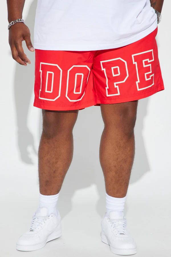 It's Dope Swim Trunk - Red