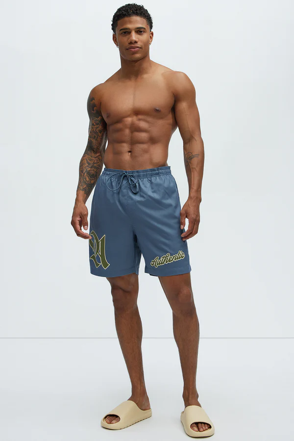Authentic Lifestyle Swim Trunk - Grey