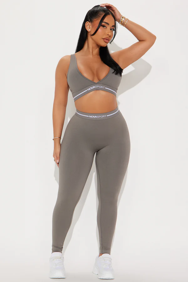 Fast Pedal Seamless Active Set - Grey
