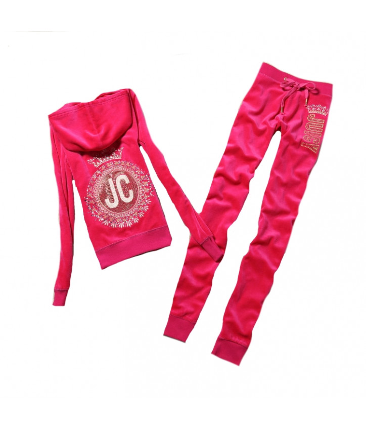 Juicy Couture  Pink Velour Suit JC 2017