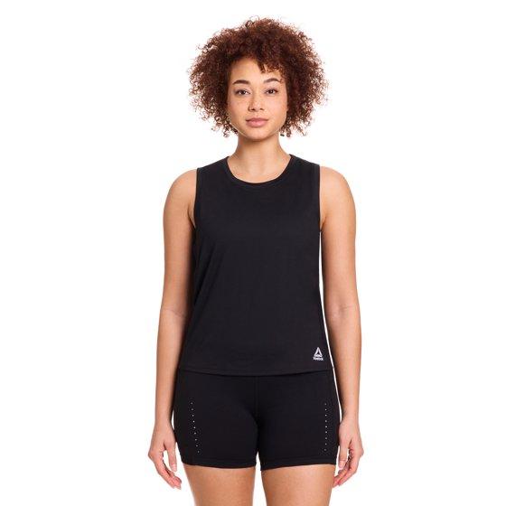 Reebok Women's On the Run Cropped Tank Top
