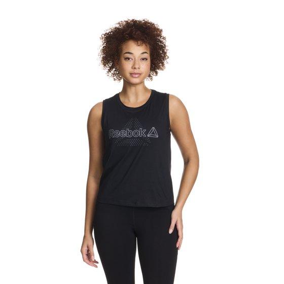 Reebok Women's Sprinter Cropped Tank Top