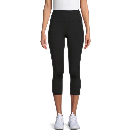 Avia Women's High Waist Capri Legging with Side Pockets