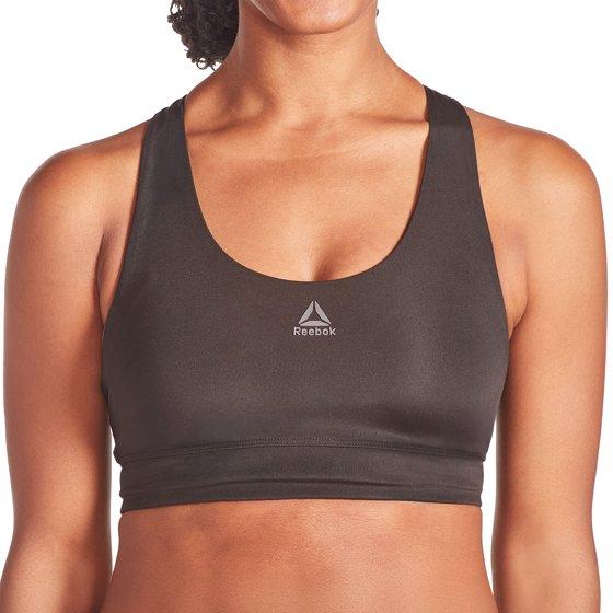 Reebok Womens Medium Impact Pro-Series Interlock Sports Bra