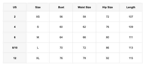 size-chart