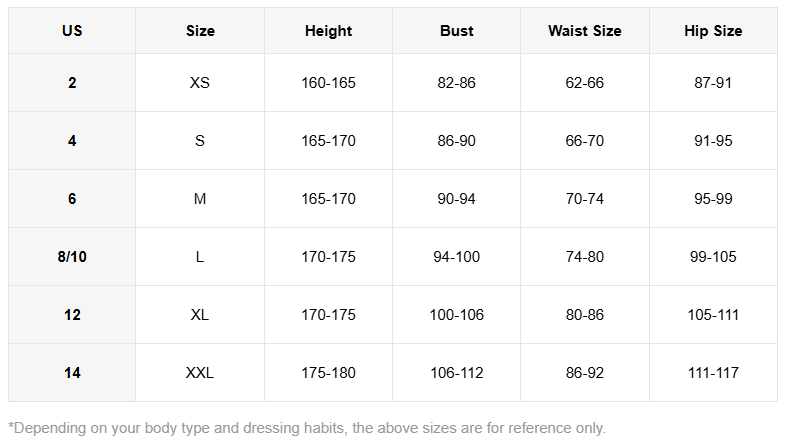 size-chart