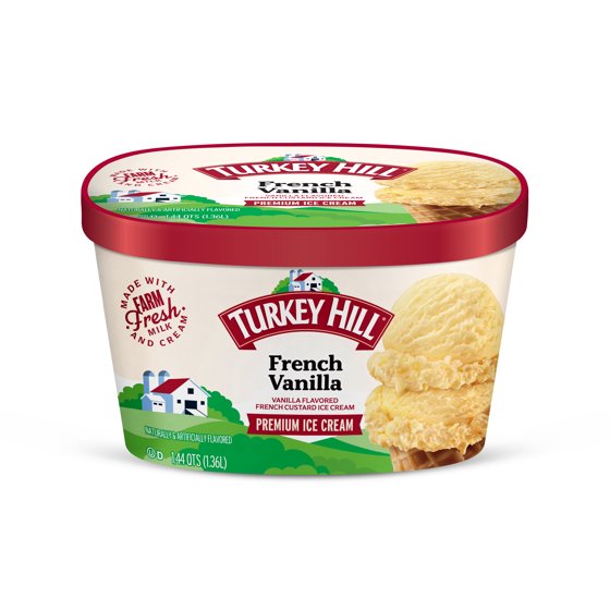 Turkey Hill French Vanilla Premium Ice Cream, 46 fl oz product-image