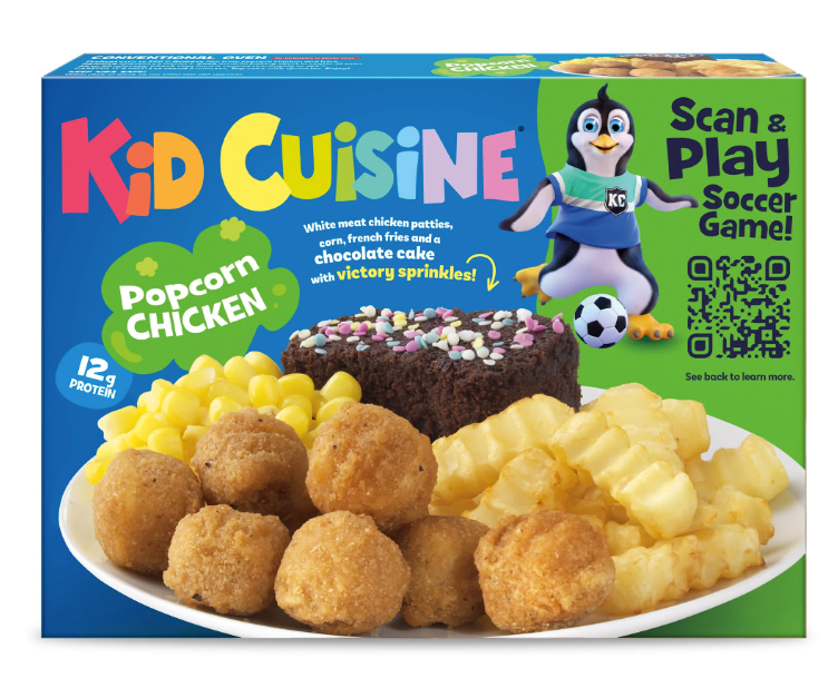Kid Cuisine Popcorn Chicken, Frozen Meal, 8.65 oz product-image