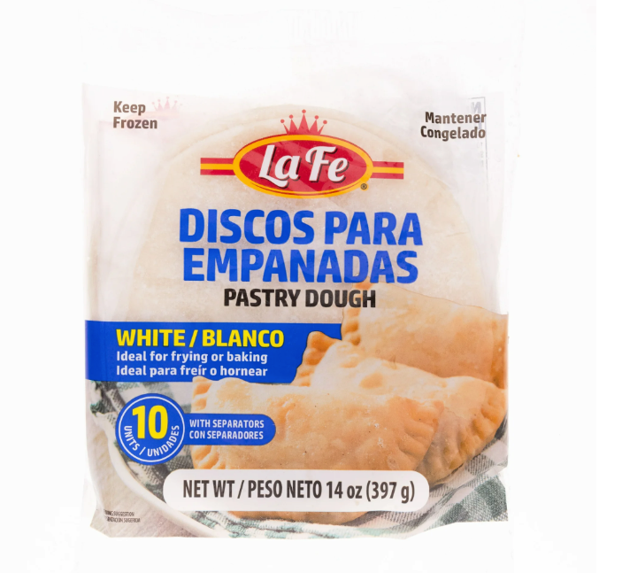 La Fe White Pastry Dough, 14 oz Bag (Frozen) product-image