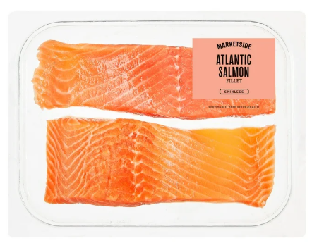 Marketside Skinless Atlantic Salmon Fillet, Fresh Never Frozen, 0.95-1.2 lb product-image