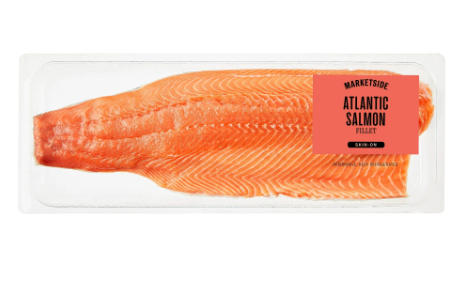 Marketside Skin-On Atlantic Salmon Fillet, 2.0-3.0 lb product-image