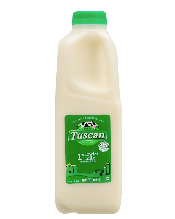 Tuscan Dairy Farms 1% Lowfat Milk - 32 fl oz product-image