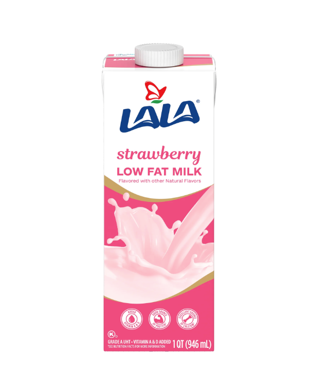 LALA Strawberry 1% Milk UHT 32oz product-image