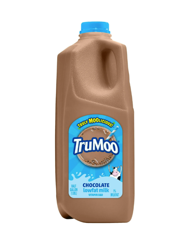 TruMoo 1% Lowfat Chocolate Milk Half Gallon product-image