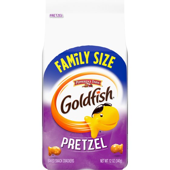 Goldfish Pretzel Crackers, 12 oz Bag product-image