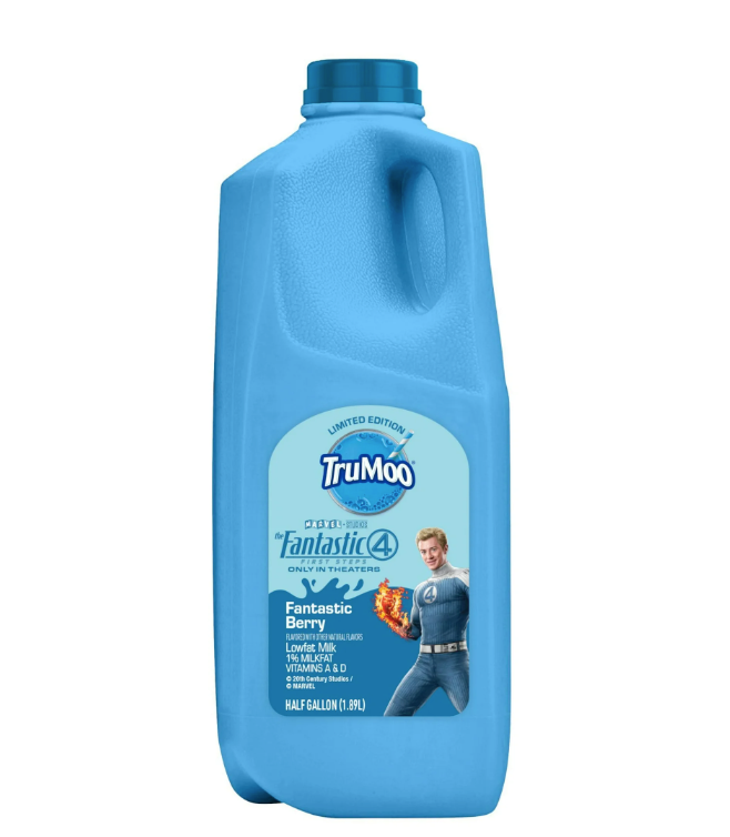TruMoo Fantastic Berry 1% Lowfat Milk Half Gallon product-image