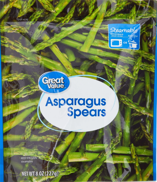 Great Value Asparagus Spears, 8 oz (Frozen) product-image