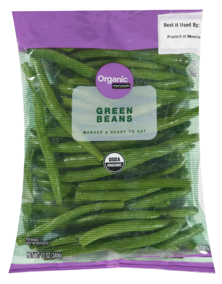 Fresh Organic Green Beans 12 oz product-image