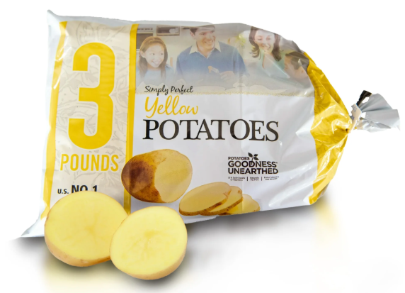Yellow Potatoes Whole Fresh, 3lb Bag product-image