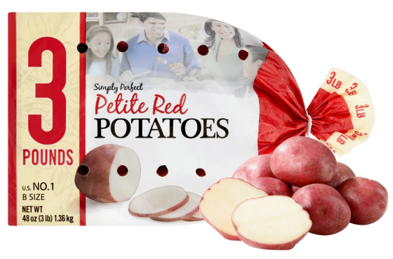 Red Potatoes Whole Fresh, 3 lb Bag product-image