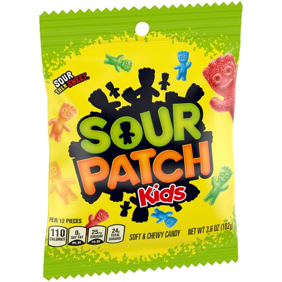 SOUR PATCH KIDS Soft & Chewy Candy, 3.6 oz product-image