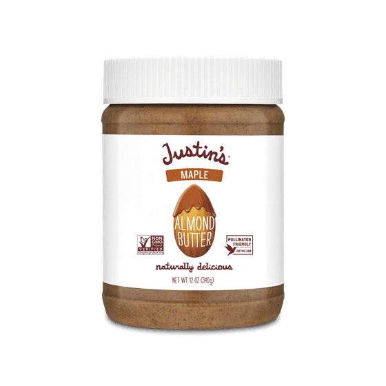 JUSTIN'S Maple Almond Butter, 12 oz Jar product-image