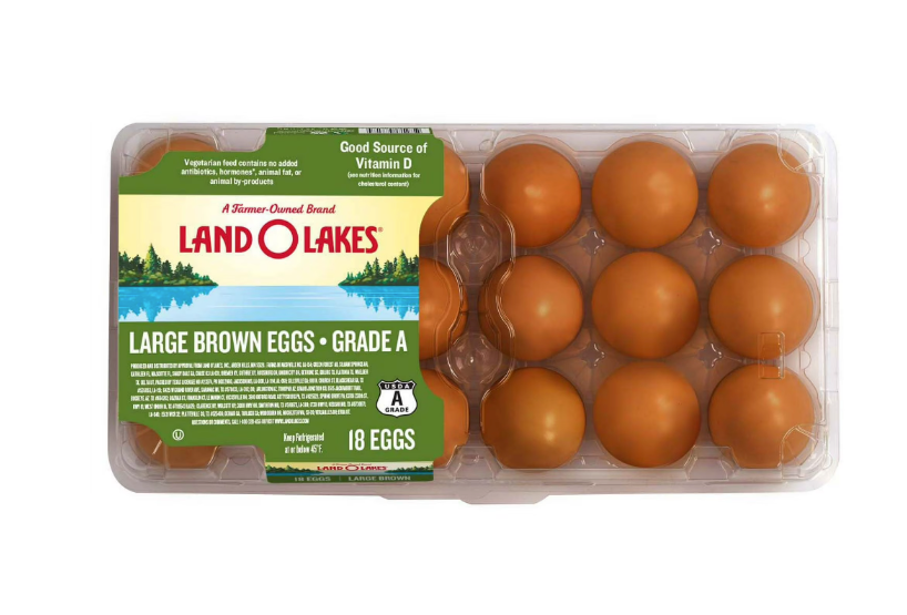 Land O Lakes Large Brown Eggs, 18 Count product-image