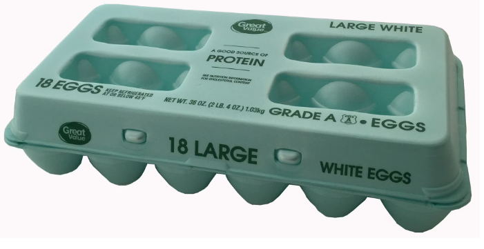Great Value Large White Eggs, 18 Count product-image