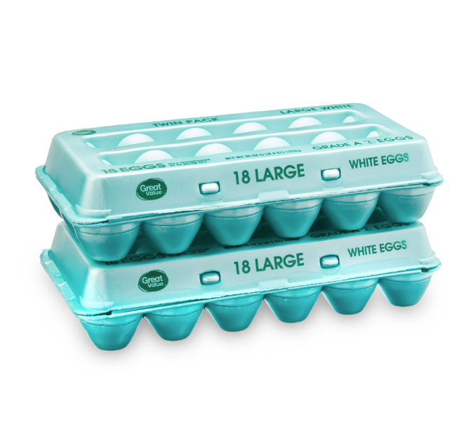 Great Value Large White Eggs, 36 Count product-image